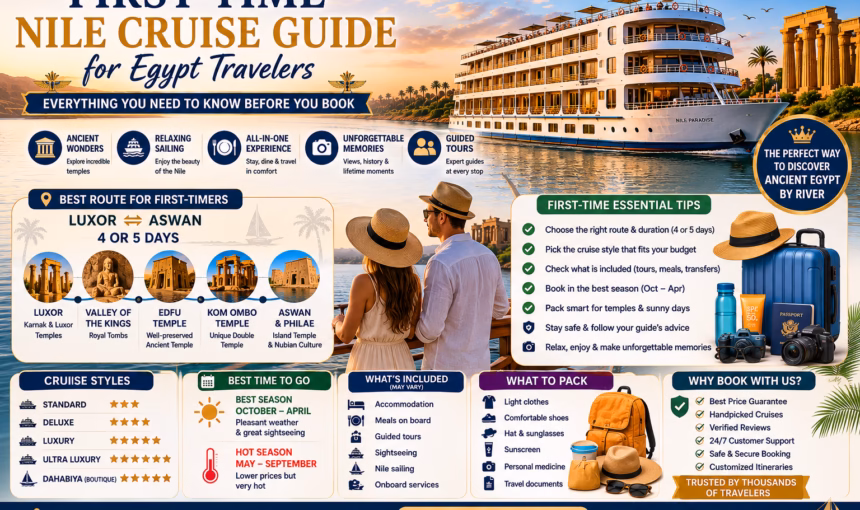 First-Time Nile Cruise Guide for Egypt Travelers