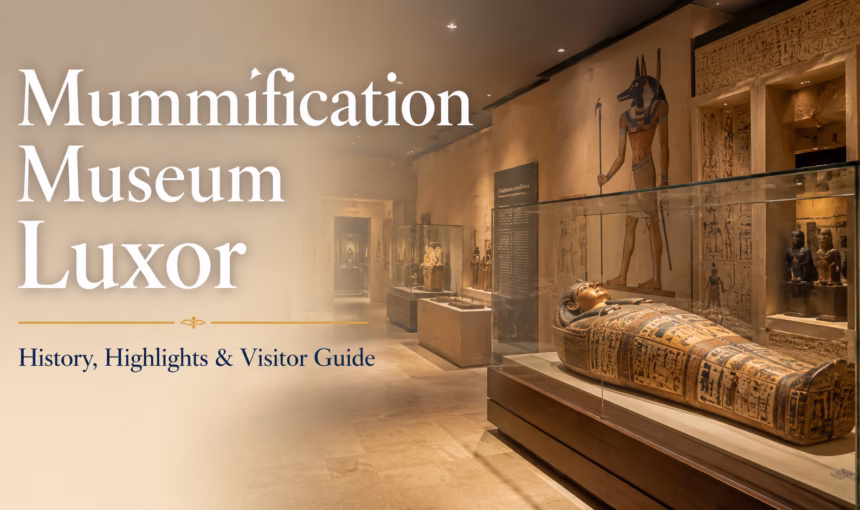 Mummification Museum Luxor Guide: Tickets, Highlights, Tips & Nile Cruise Planning